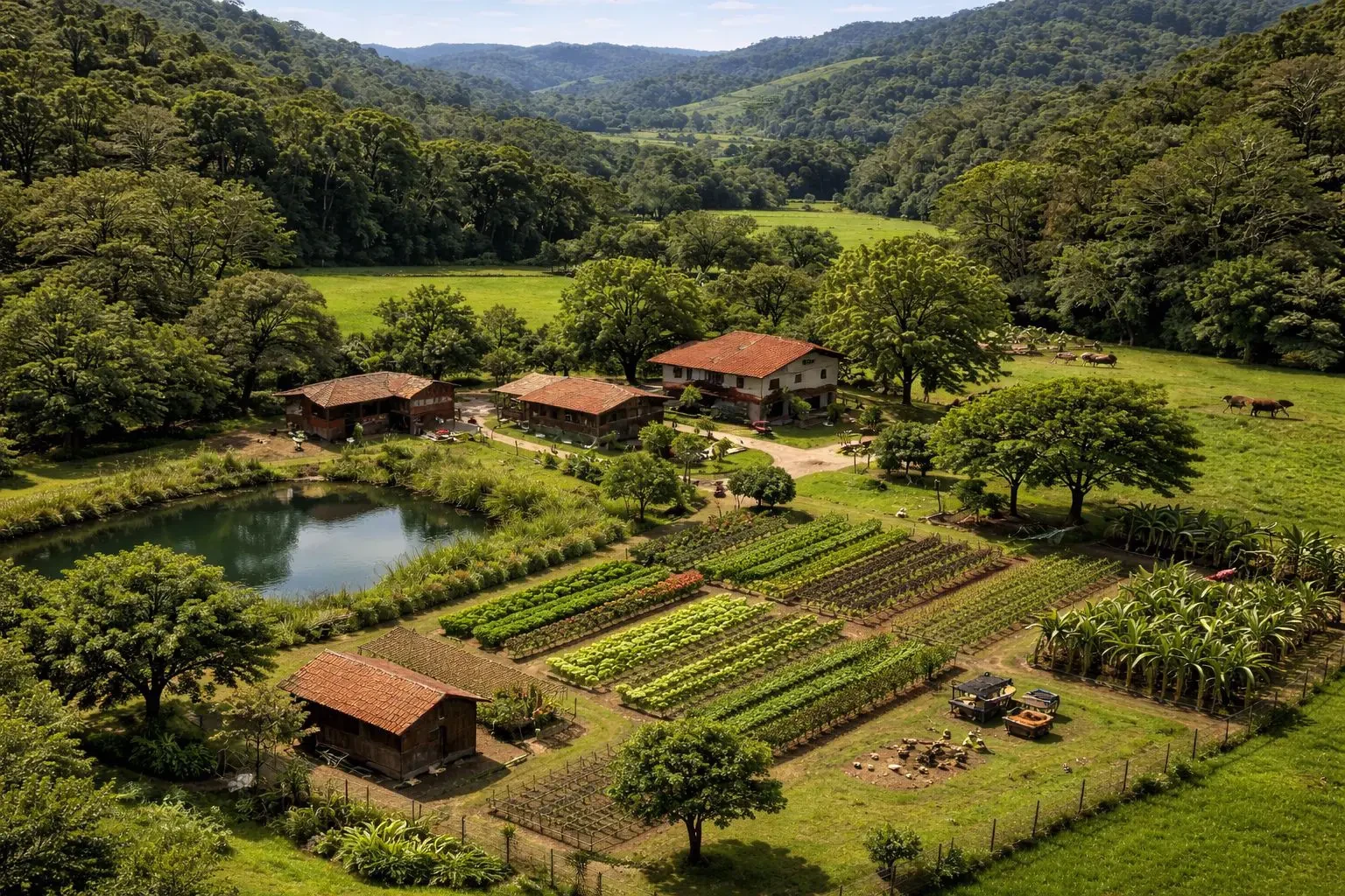 Chácara com casa